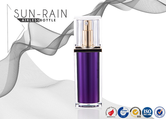 Plastic cosmetic empty container airless cosmetic bottles 0.23cc SR-2169A