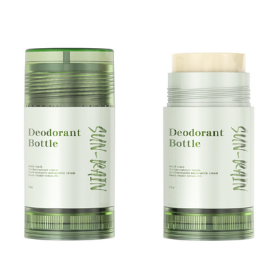 30g 50g Eco Friendly Empty PP All Plastic Airelss Deodorant Stick Bottle For Solid Cream