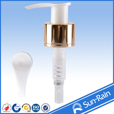 Plastic bottle pump with Left - right and screw down lock system