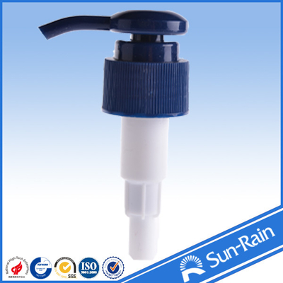SR - 302 Long nozzle plastic ribbed closure with screw dispenser lotion pump 24 / 415
