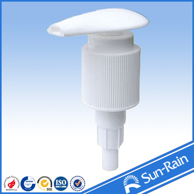 Plastic 24/415 empty lotion pump soap dispenser used for sun oil