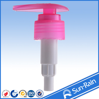 Colorful plastic 24/410 lotion pump soap dispenser used for cleansing water