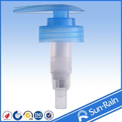Colorful plastic 28/400 lotion pump soap dispenser used for cleansing water