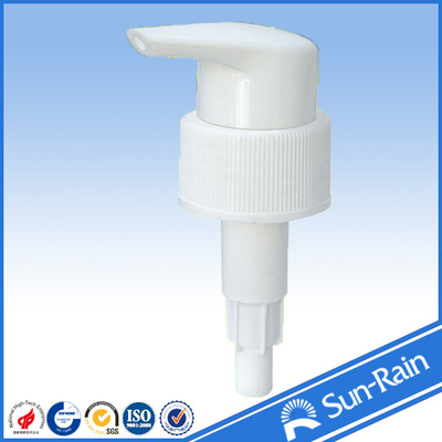 SR - 302 Long nozzle plastic ribbed closure with screw dispenser lotion pump 24 / 415