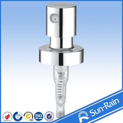 Non spill Aluminium Perfume Pump Sprayer , fine mist sprayer
