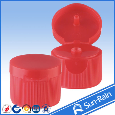 Red Standard flip top bottle cap , cosmetic shampoo bottle caps