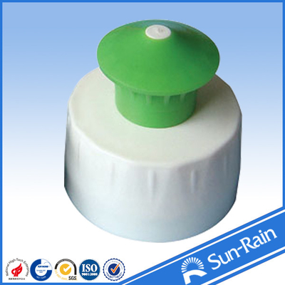 Non spill Plastic Bottle Cap , White sports caps for water bottles