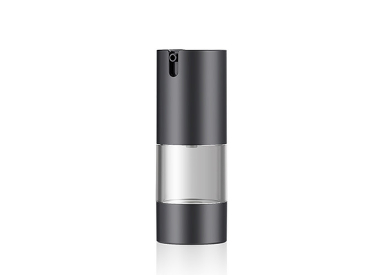 Plastic 1 Oz Airless Pump Bottle Personal Care Essence Cream Bottle
