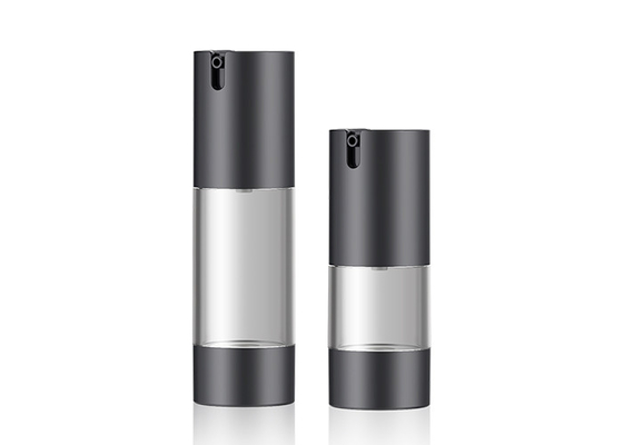 Plastic 1 Oz Airless Pump Bottle Personal Care Essence Cream Bottle