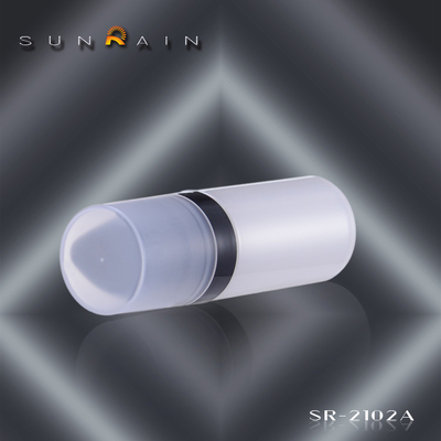 PP recyclable 5ml 10ml 15ml airless pump bottles for personal care