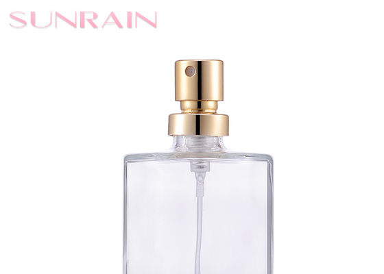 Color customized aluminum material plastic perfume sprayer with pump spray SR-401