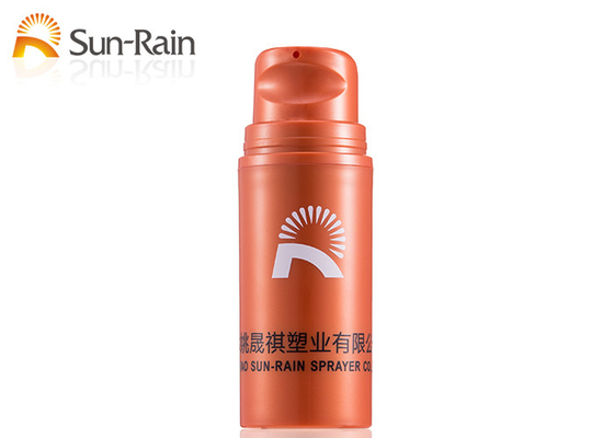 Plastic travel size cosmetic containers , SR - 2101A airless tubes cosmetic