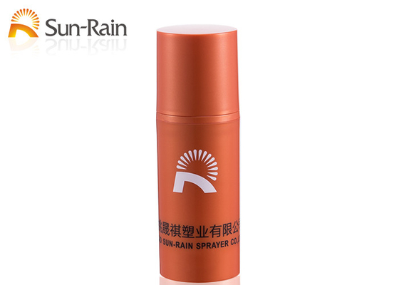 Plastic travel size cosmetic containers , SR - 2101A airless tubes cosmetic