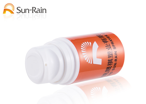 Plastic travel size cosmetic containers , SR - 2101A airless tubes cosmetic