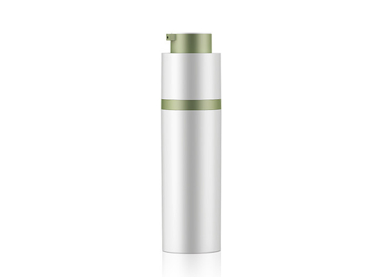 White 30ml 50ml Cosmetic Rotating Bottle For Skincare packaging