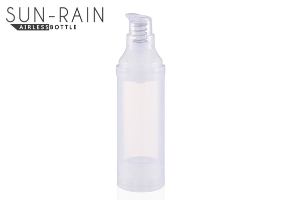 SR-2111A Customized PP airless pump cosmetic packaging bottle with plastic pump