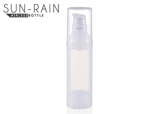 SR-2111A Customized PP airless pump cosmetic packaging bottle with plastic pump