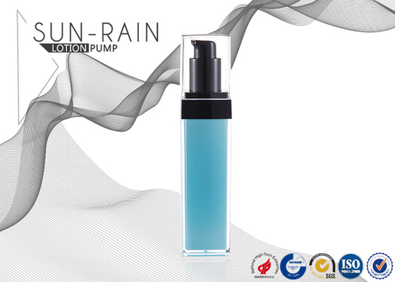 Color customized Square lotion pump bottle AS material 30ml 50ml SR-2260