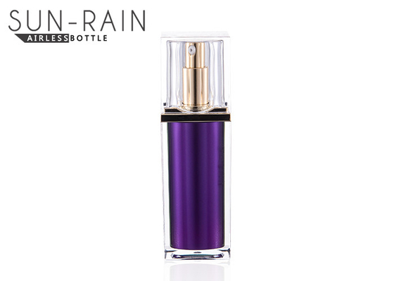 Plastic cosmetic empty container airless cosmetic bottles 0.23cc SR-2169A