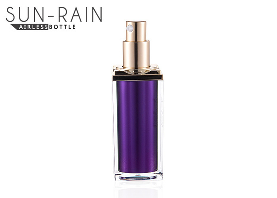Plastic cosmetic empty container airless cosmetic bottles 0.23cc SR-2169A