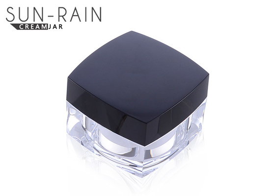 SUNRAIN PMMA Empty Plastic Cosmetic Jars 15ml 30ml 50ml SR-2305A