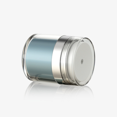 Double Wall Acrylic Refillable Airless Bottle Cream Jars For Cream