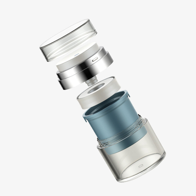 Double Wall Acrylic Refillable Airless Bottle Cream Jars For Cream