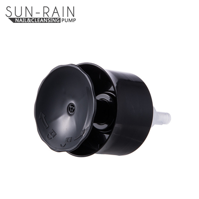 Black Color Nail polish remover pump cleaning dispenser pump 1.8cc SR-710B