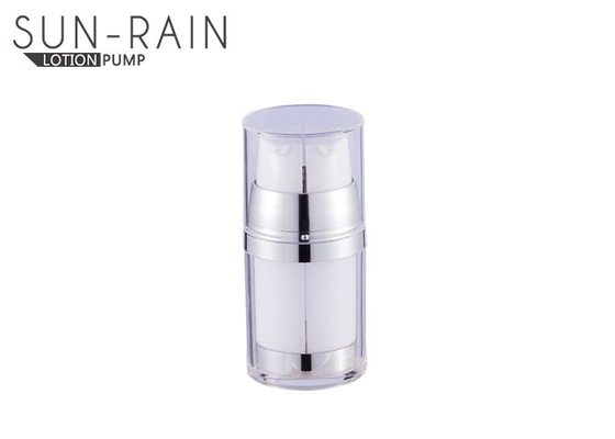 Cosmetic airless lotion containers customized lotion pump bottles SR-2252B