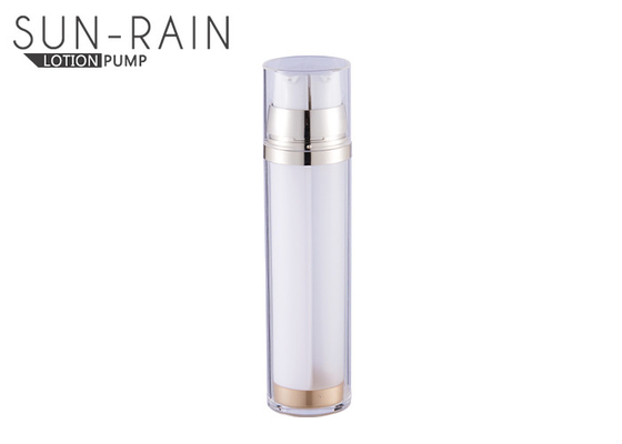 Cosmetic airless lotion containers customized lotion pump bottles SR-2252B