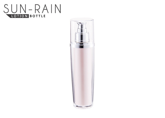 30ml 50ml 100ml Empty lotion bottles SR-2282A Pink lotion pump bottle