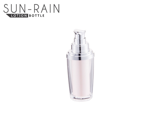 30ml 50ml 100ml Empty lotion bottles SR-2282A Pink lotion pump bottle
