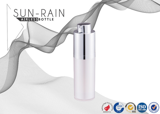 Acrylic lotion airless cosmetic bottles pp inner bottle pp activator SR-2123A