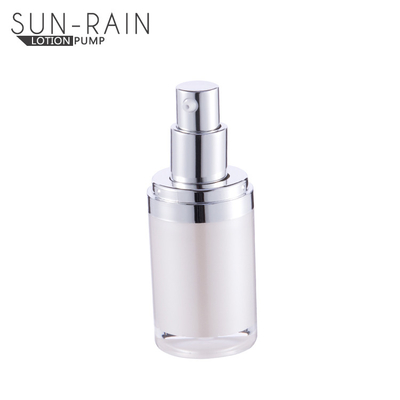 PP Airless dispenser bottles PMMA outer bottle customized color 50ml SR-2177A