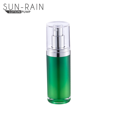 PP Airless dispenser bottles PMMA outer bottle customized color 50ml SR-2177A