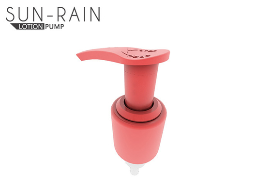 Out spring plastic lotion dispenser pump ribbed aluminum closure 24/410 SR309