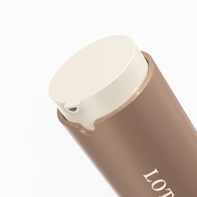 ABS Eco Friendly Refillable Cosmetic Pump Lotion Bottle 30ml Replaceable slim round lotion bottle