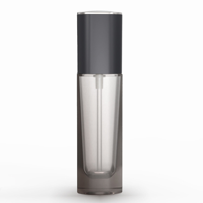 Empty 30ml Frosted Glass Face Oil Serum Bottle Packaging 30ml Glass Pump Cosmetic Serum Oil Dropper Bottle