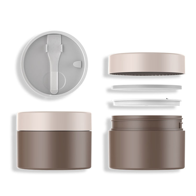 Multiple choice plastic cosmetic jars , empty cosmetic containers SR-2387