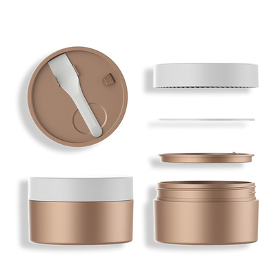 Multiple choice plastic cosmetic jars , empty cosmetic containers SR-2387