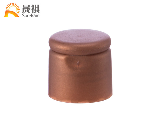 Round Plastic Flip Top Caps , Plastic Bottle Cap Dispenser 24/410 28/410 SR204C
