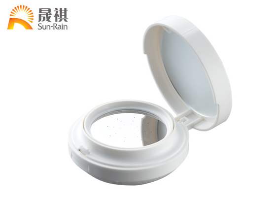Plastic White Air Cushion Compact BB Foundation Powder Case SF0808B