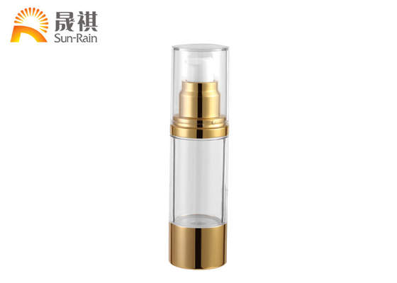 Plastic Cream Lotion Bottle 15ml 30ml 50ml Cosmetic Set Packaging SR-2108C