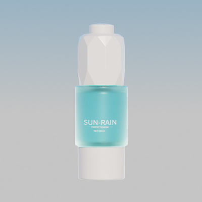 Logo Printing Available Glass Cosmetic Bottle Set Personal Care Skin Care Cream Jar Bottle 30ml Drop Bottle