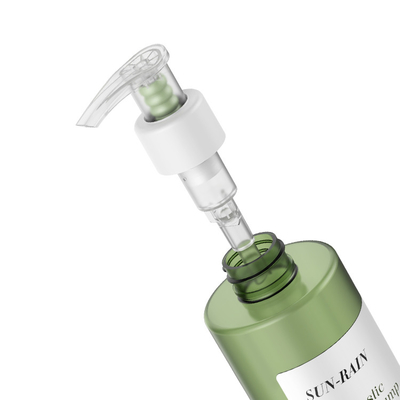 All Plastic Recyclable 28/410 Plastic Lotion Pump PCR Customized Left Right Cream Pump