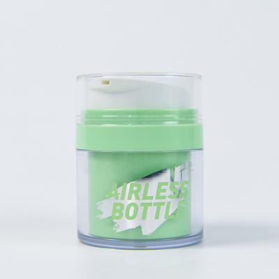 Empty PET Bottle Airless Pump Bottle For Customized PP Material Refillable Body Cream Container