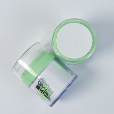 Empty PET Bottle Airless Pump Bottle For Customized PP Material Refillable Body Cream Container