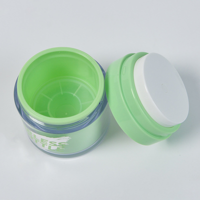 Empty PET Bottle Airless Pump Bottle For Customized PP Material Refillable Body Cream Container