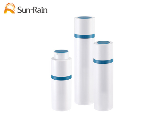 Lotion Cream Packaging Airless Pump Bottle Plastic Material With Rotary Lid