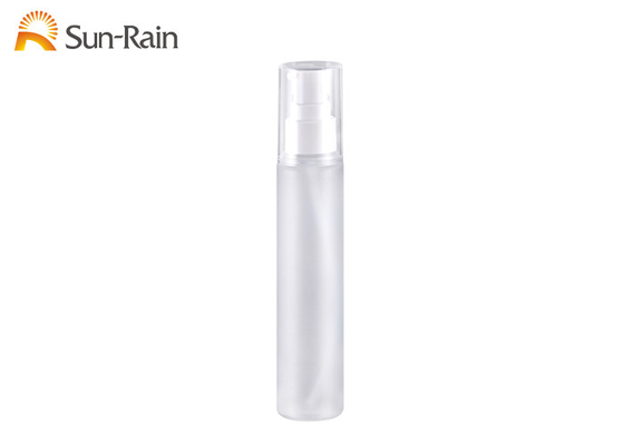Empty Pet Lotion Bottle White Clear Cosmetic Packaging With Custom Color